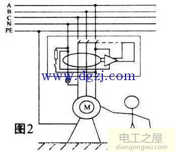 漏电保护器错误接线图的种类