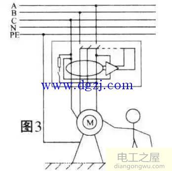 漏电保护器错误接线图的种类