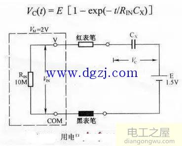 万能表怎么测量电容_万能表测量电容好坏图解