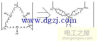 双速电机接线图_双速电机实物接线图