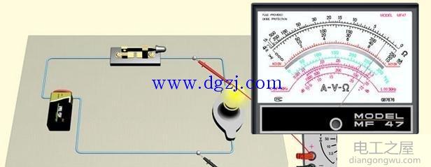 指针式万用表测交流电压直流电压方法图解