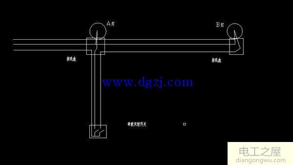 双联单控开关怎么接线?双控开关三根线怎么接