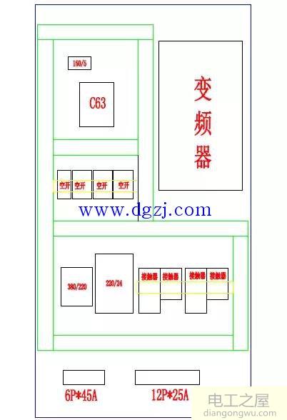 电气图纸包括电气原理图和电气元件布置图