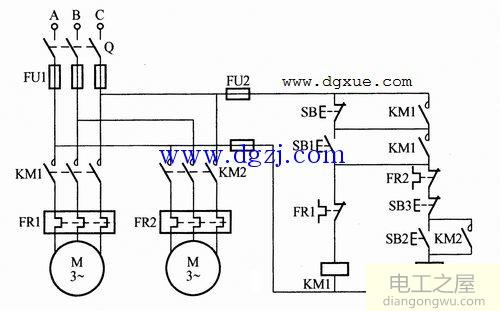 电动机启动和停止控制<a href=http://www.diangongwu.com/zhishi/dianlutu/ target=_blank class=infotextkey>电路图</a>