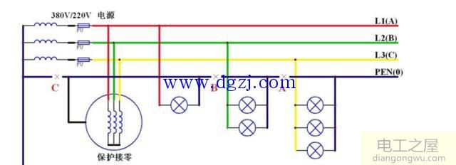两相电和三相电的区别及接线方法图解