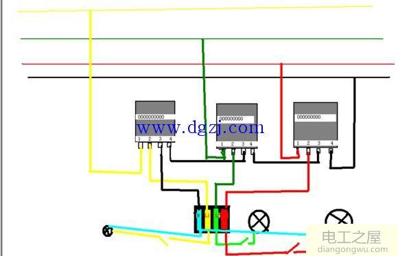 两相电和三相电的区别及接线方法图解
