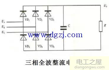 电气控制接线图,电子元件工作原理图,可控硅整流电路