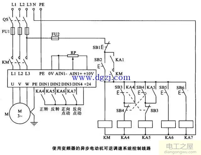 电气控制接线图,电子元件工作原理图,可控硅整流电路