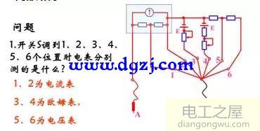 多用电表的原理_多用电表内部结构和测量原理