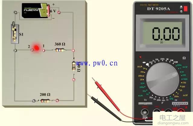万用表怎么测直流电压_万用表测量直流电压图解