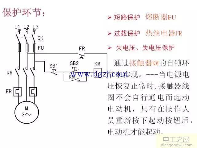 三相异步电动机基本控制电路图大全