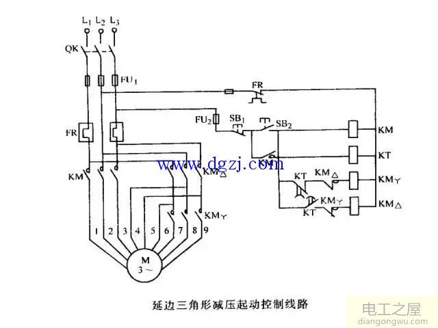 三相异步电动机基本控制电路图大全