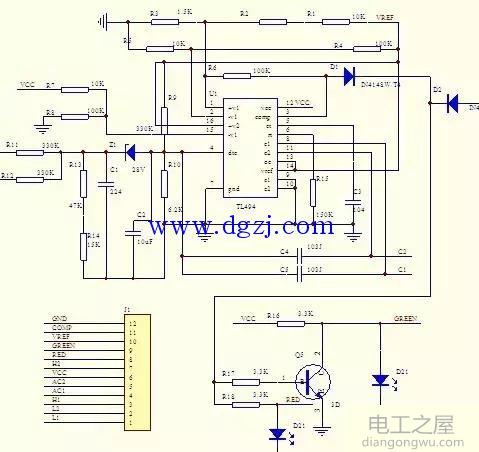 逆变桥逆变电路图分析