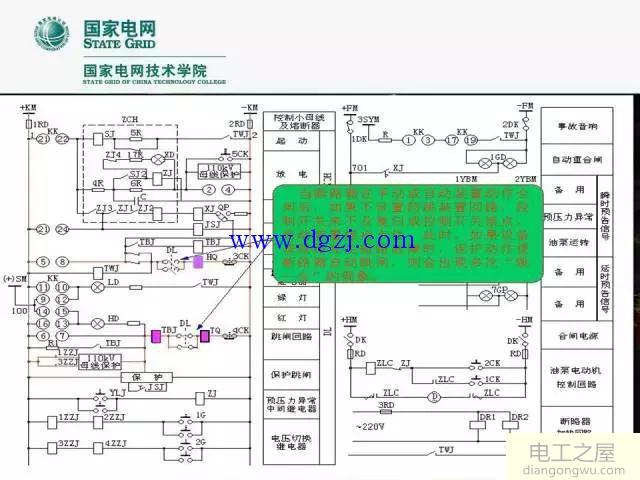 断路器控制回路原理图讲解