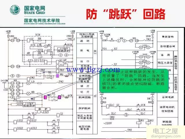 断路器控制回路原理图讲解