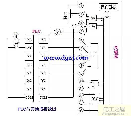 电动机二次起动接线图_电动机二次原理接线图