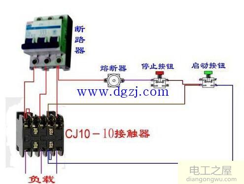 按钮开关符号及按钮开关接线图