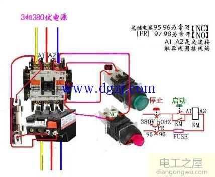 按钮开关符号及按钮开关接线图