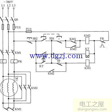 电动机降压启动方式及原理接线图大全