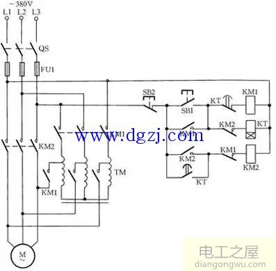 电动机降压启动方式及原理接线图大全