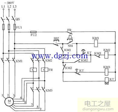 电动机降压启动方式及原理接线图大全