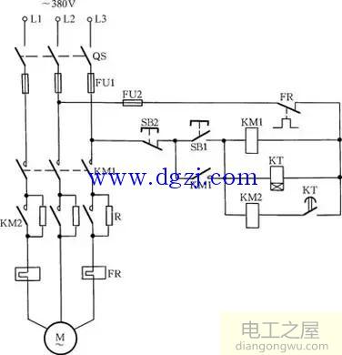 电动机降压启动方式及原理接线图大全