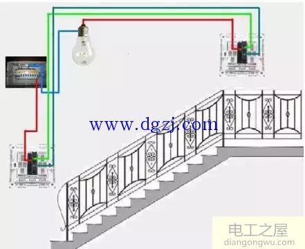 双控三控四控开关接线图解