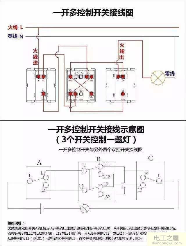 家里的开关掉下来了应该怎么接