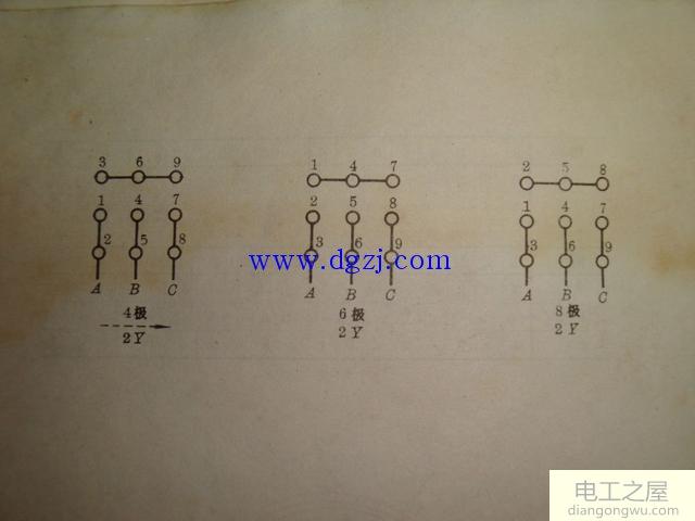 三速电机的接法_三速电机接线图