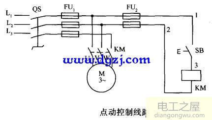 电动机启动接线原理图电路图大全