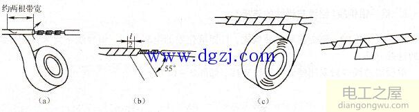 绝缘胶布正确缠绕方法