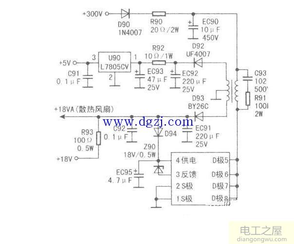 viper22a电路图_viper22a应用电路图