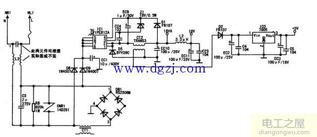 viper22a电路图_viper22a应用电路图