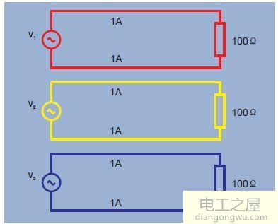 三相电原理和接法_三相电原理和接线图解