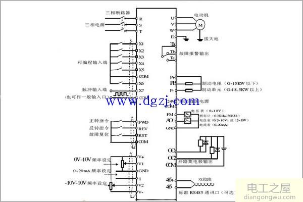 变频器工作原理及接线图详解