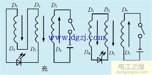 三相电机绕组及首尾判别<a href=http://www.diangongwu.com/zhishi/dianlutu/ target=_blank class=infotextkey>电路图</a>