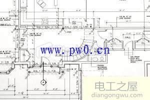 电气工程图纸为什么是蓝色的