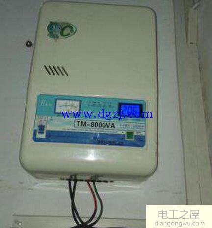 家用稳压器输出电压调整方法