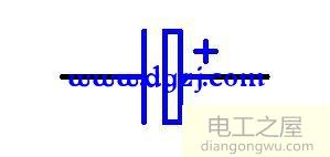电解电容符号图_电解电容器的电工符号