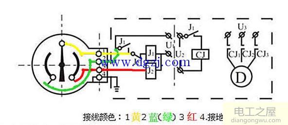 电接点压力表接线图_电接点压力表实物接线图