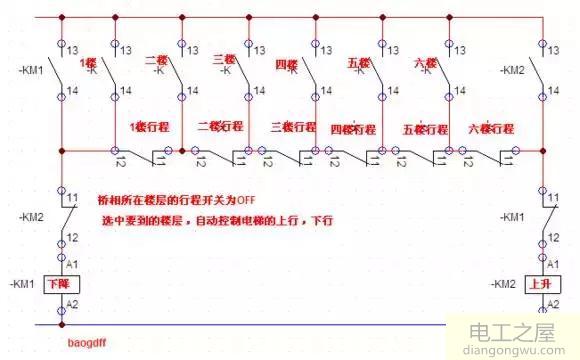 接触器自锁和互锁控制电路图