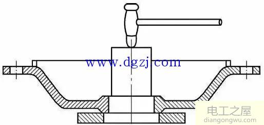电机轴承拆卸方法图解