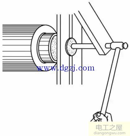 电机轴承拆卸方法图解