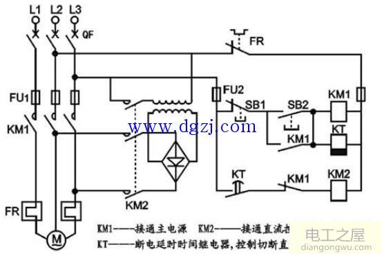 断电延时时间继电器工作原理及接线图