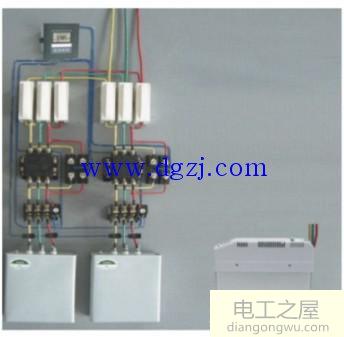 三相电机补偿电容器接线图