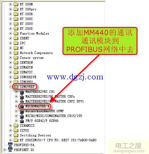 S7-300使用PROFIBUS-DP和西门系440变频器通讯