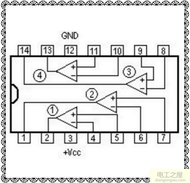 lm339构成的电池电压检测电路图