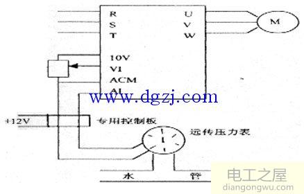 变频恒压供水系统控制图