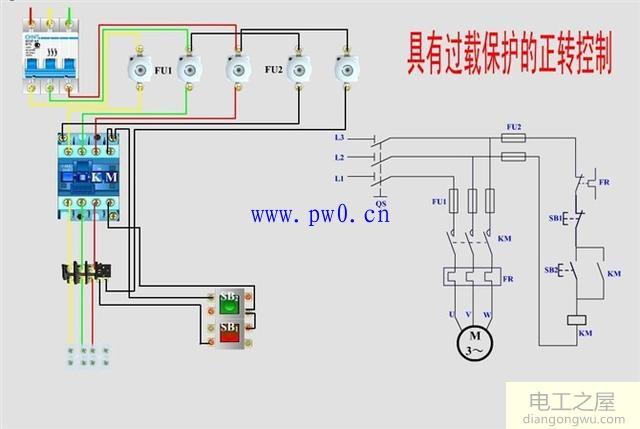 电动机控制电路精选_电动机控制电路接线图