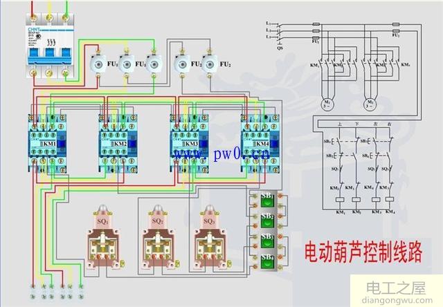 电动机控制电路精选_电动机控制电路接线图